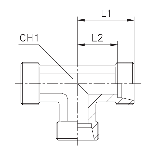 Тройник Т 35  L КОРПУС