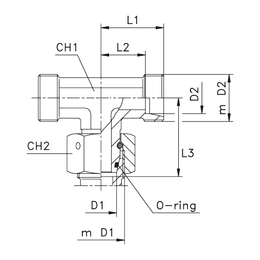 Переходник EVTO 15 L КОРПУС