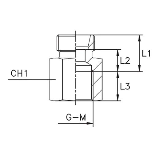 Переходник 18L G IF 1/2"