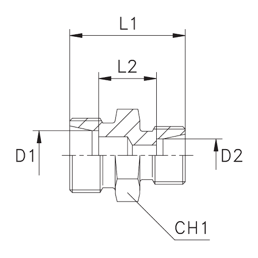 Переходник RED 10/6 L