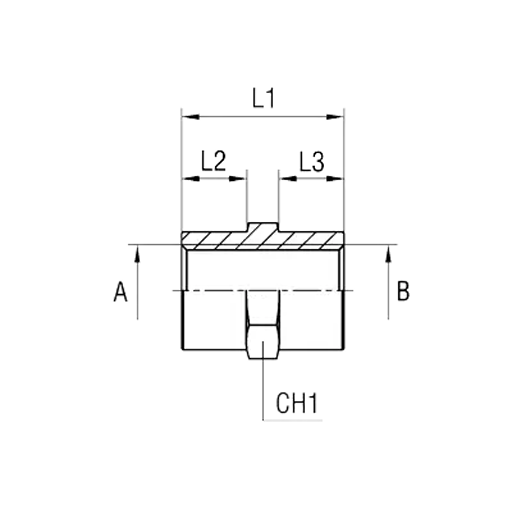 Переходник Muhv 1 1/2'' sk 1 1/2'' sk