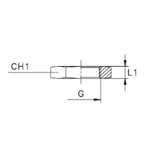 контргайка 1/4"