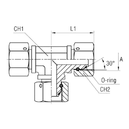 Переходник R 1 1/4" IR/IR/IR T