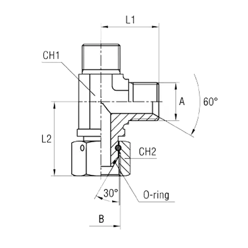 Переходник R 11/4" UF/IR/UF T