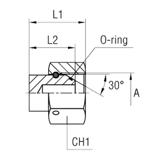 Пробка R 1/8" IR Plugg