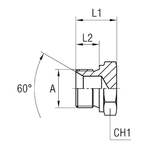 Пробка DK 16х1.5