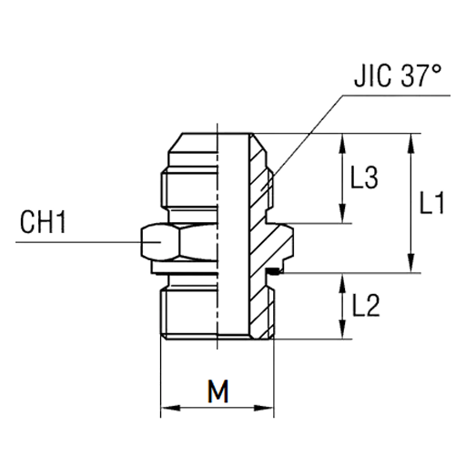 Переходник J GE 6 M 10